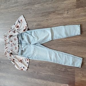 Banana Republic high rise skinny!! Size 27